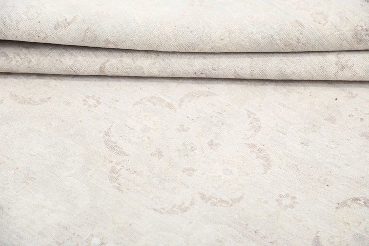 Afghan Tabriz Rug 6' 2" x 8' 3" Hand-Knotted | No. AT97057