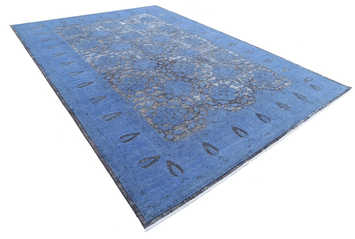 Afghan Oriental Rug 9' 6" x 13' 6" Hand-Knotted | No. AT97129
