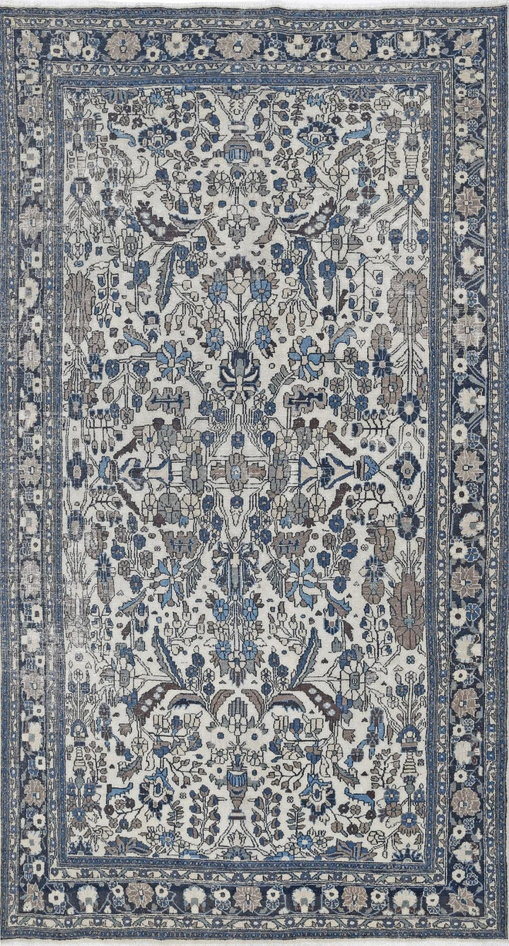 Persian Bakhtiari Vintage Rug 7' 2" x 13' 0" Hand-Knotted | No. AT97152