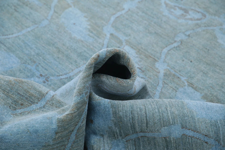 Afghan Overdye Rug 5' 11" x 8' 2" Hand-Knotted | No. AT97301