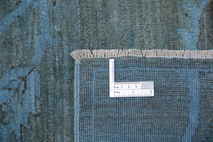 Afghan Overdye Rug 5' 11" x 8' 2" Hand-Knotted | No. AT97301
