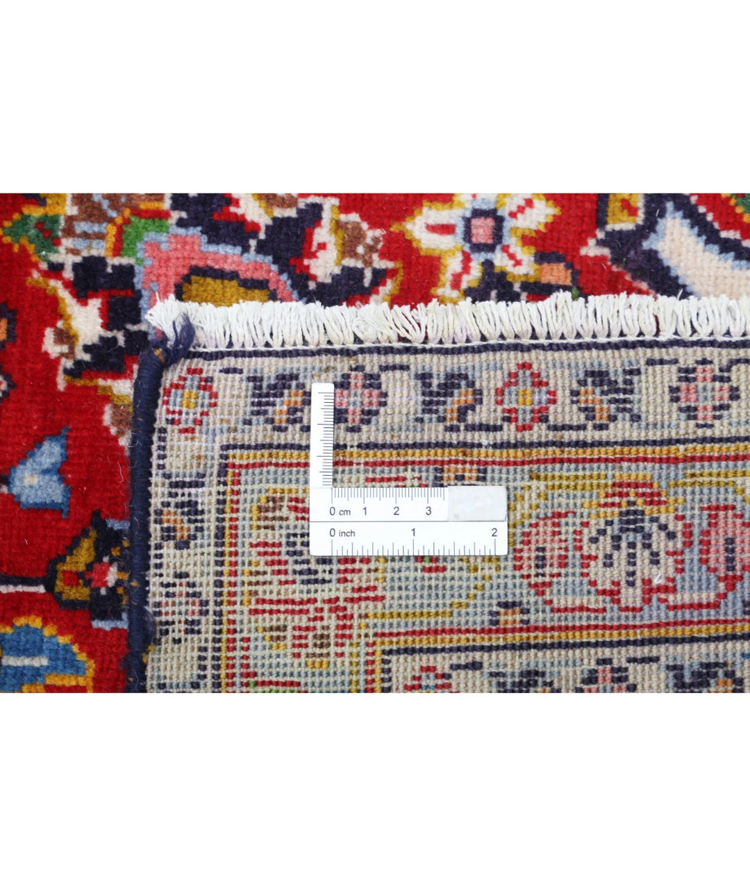 Persian Kashan Rug 9' 0" x 13' 2" Hand-Knotted | No. AT97329