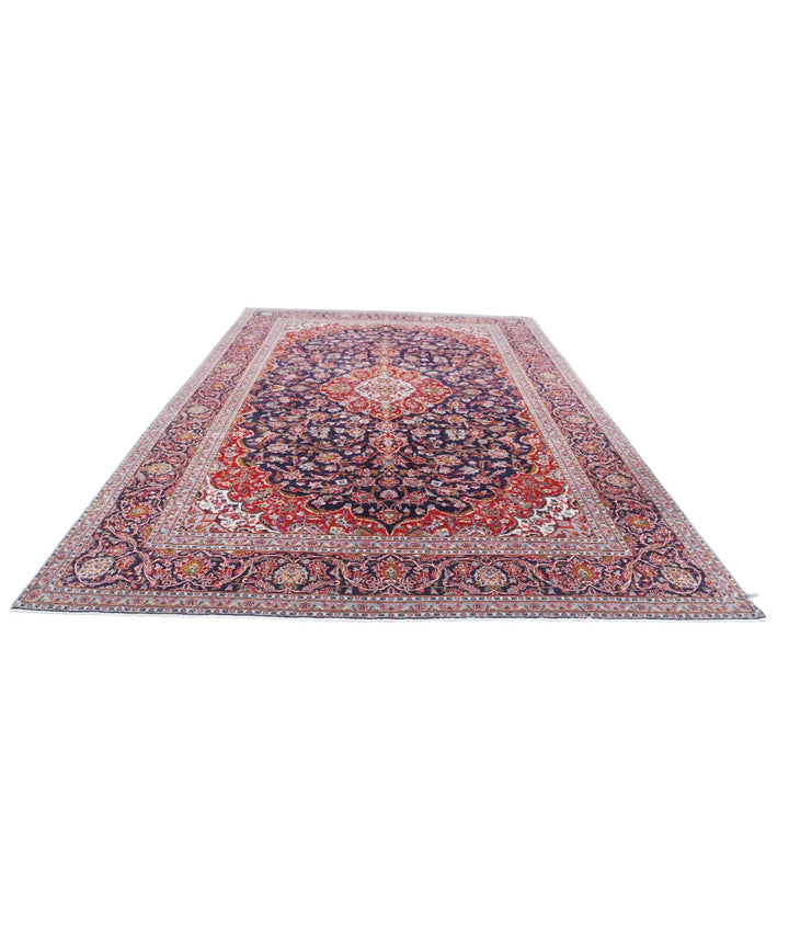 Persian Kashan Rug 9' 0" x 13' 2" Hand-Knotted | No. AT97329