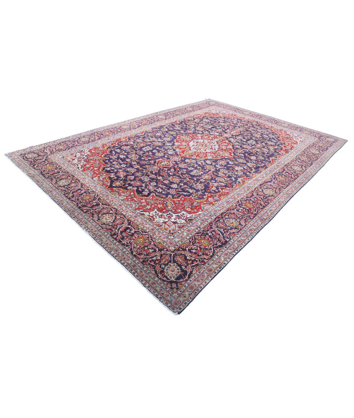 Persian Kashan Rug 9' 0" x 13' 2" Hand-Knotted | No. AT97329
