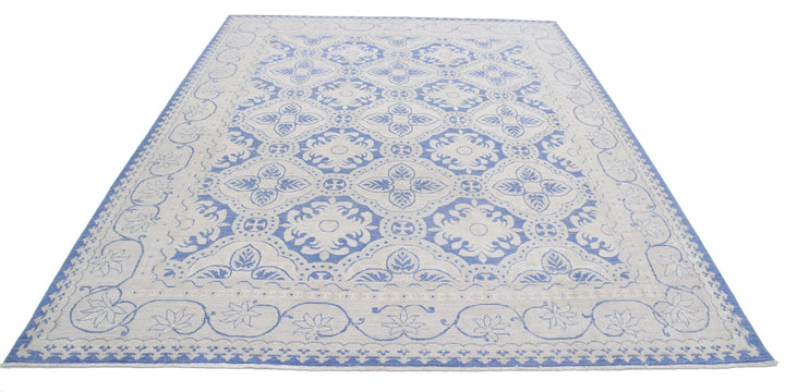Afghan Serenity Rug 7' 11" x 9' 9" Hand-Knotted | No. AT97593