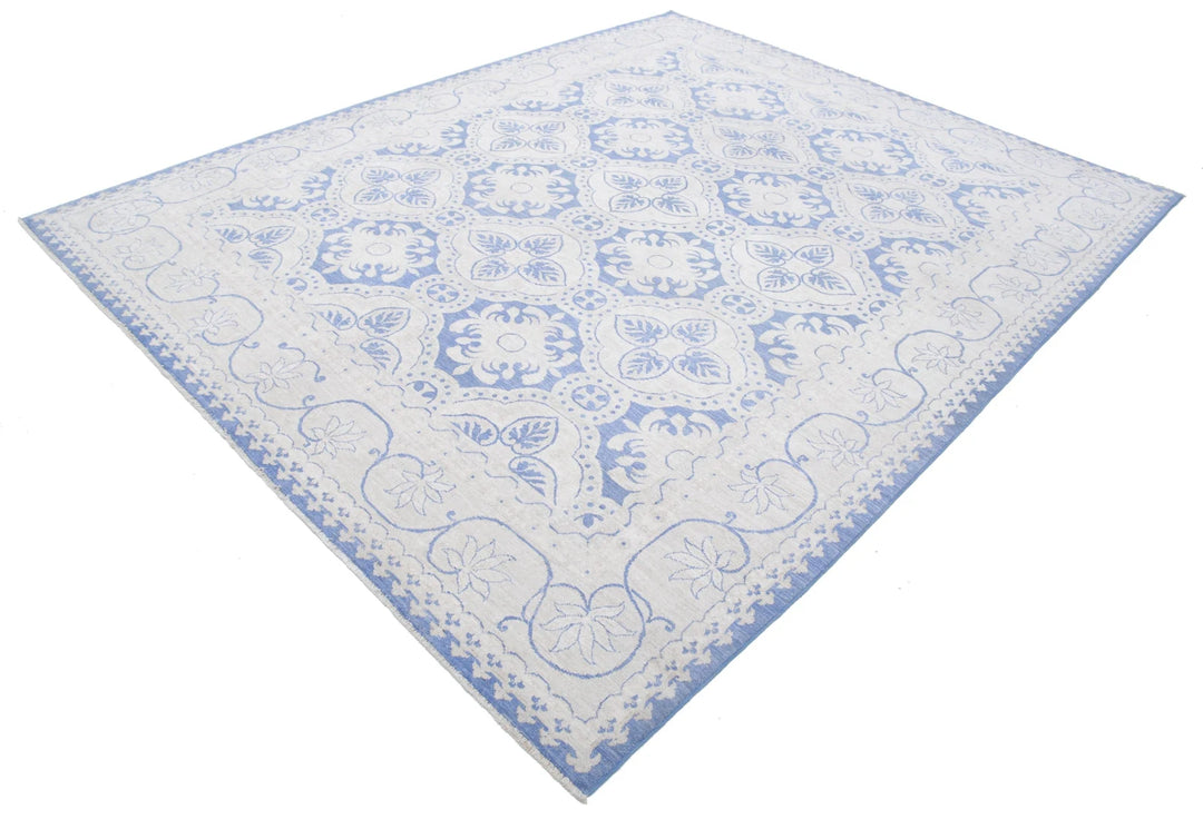 Afghan Serenity Rug 7' 11" x 9' 9" Hand-Knotted | No. AT97593