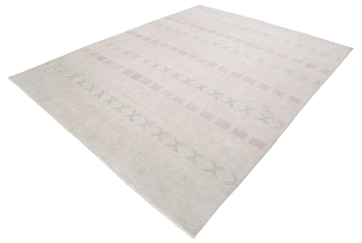 Afghan Serenity Rug 7' 11" x 10' 1" Hand-Knotted | No. AT97627