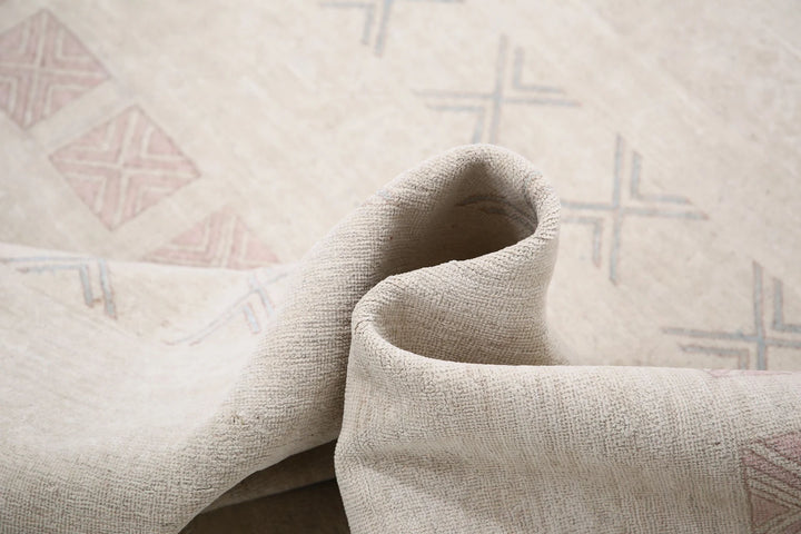 Afghan Serenity Rug 7' 11" x 10' 1" Hand-Knotted | No. AT97627