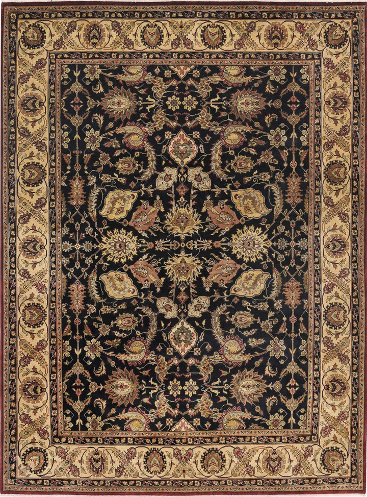 Indian Ziegler Rug 8' 8" x 11' 9" Hand-Knotted | No. AT97821