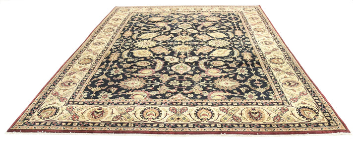 Indian Ziegler Rug 8' 8" x 11' 9" Hand-Knotted | No. AT97821