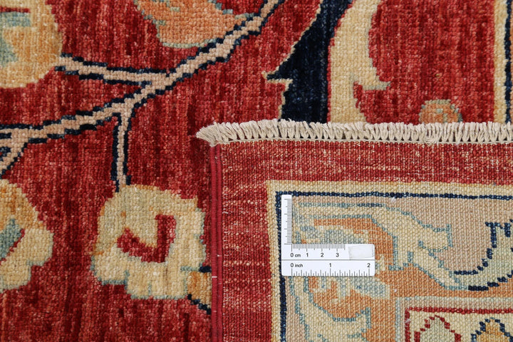 Afghan Ziegler Rug 11' 6" x 16' 9" Hand-Knotted | No. AT97857