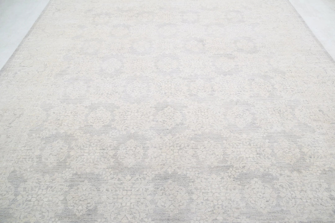 Afghan Serenity Rug 8' 9" x 11' 6" Hand-Knotted | No. AT97967