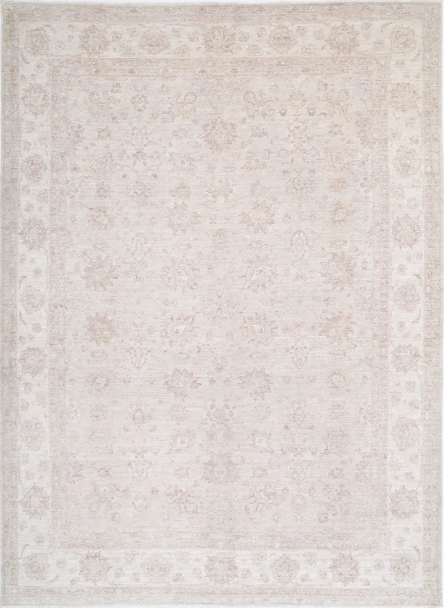 Afghan Serenity Rug 9' 11" x 13' 7" Hand-Knotted | No. AT98035