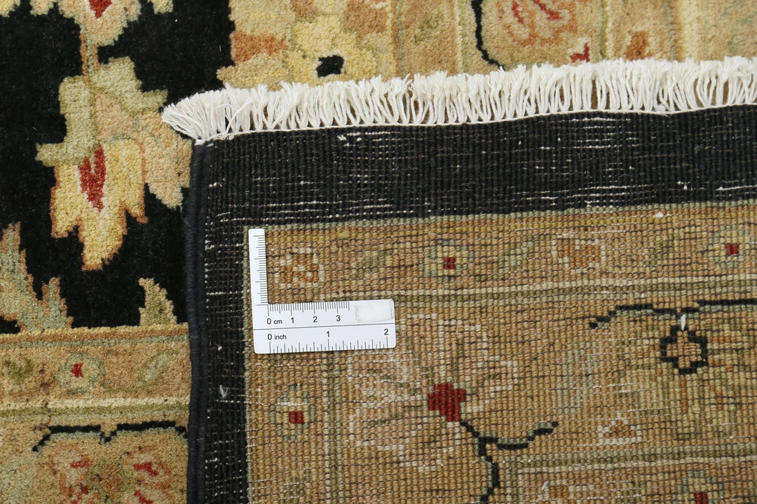 Black Indian Ziegler Rug 11' 9" x 17' 9" Hand-Knotted | No. AT981217