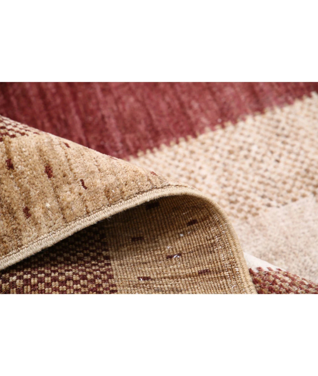 Afghan Modcar Rug 8' 9" x 11' 9" Hand-Knotted | No. AT98139