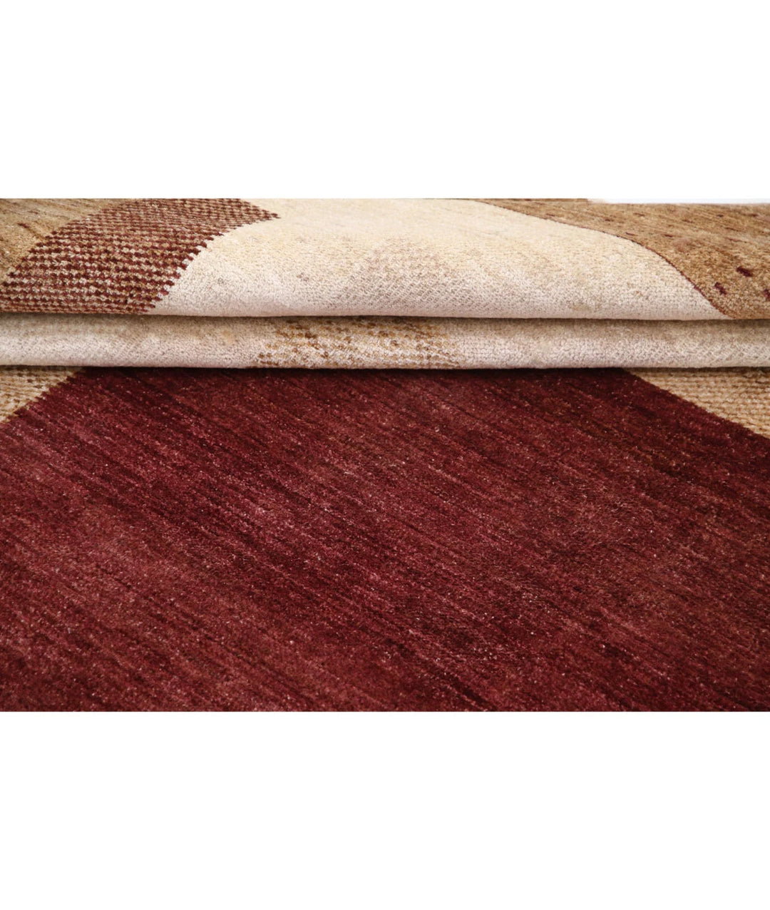 Afghan Modcar Rug 8' 9" x 11' 9" Hand-Knotted | No. AT98139
