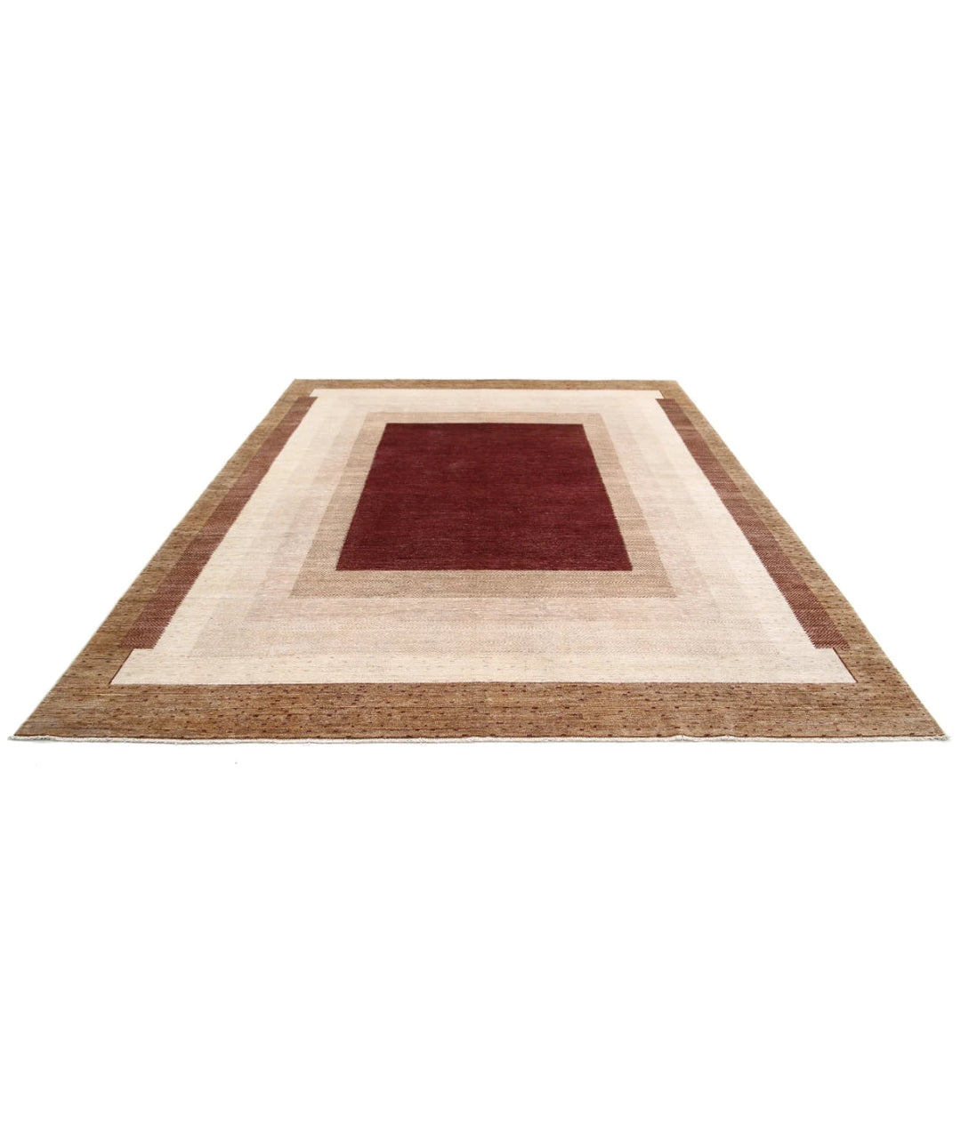 Afghan Modcar Rug 8' 9" x 11' 9" Hand-Knotted | No. AT98139