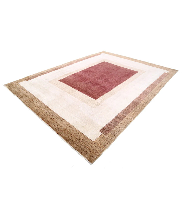 Afghan Modcar Rug 8' 9" x 11' 9" Hand-Knotted | No. AT98139