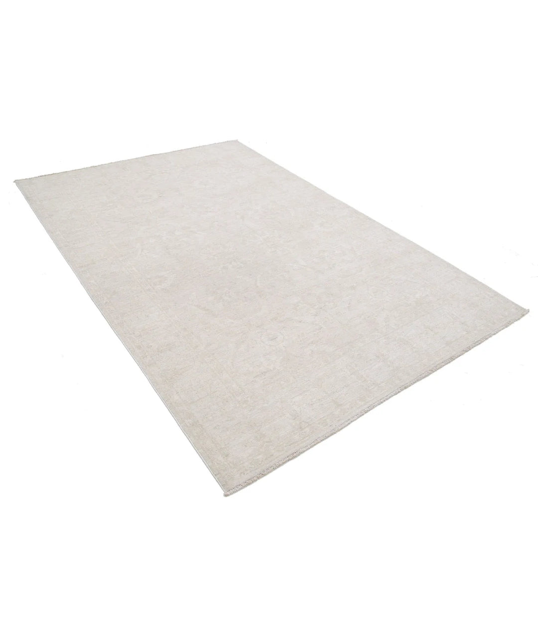Afghan Serenity Rug 5' 9" x 8' 7" Hand-Knotted | No. AT98175