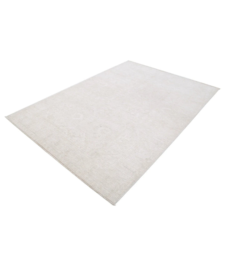 Afghan Serenity Rug 5' 9" x 8' 7" Hand-Knotted | No. AT98175
