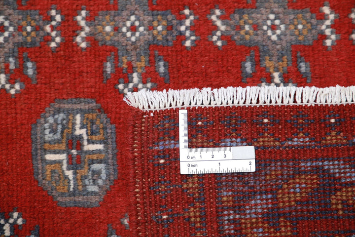 Afghan Revival Rug 5' 3" x 7' 9" Hand-Knotted | No. AT98188
