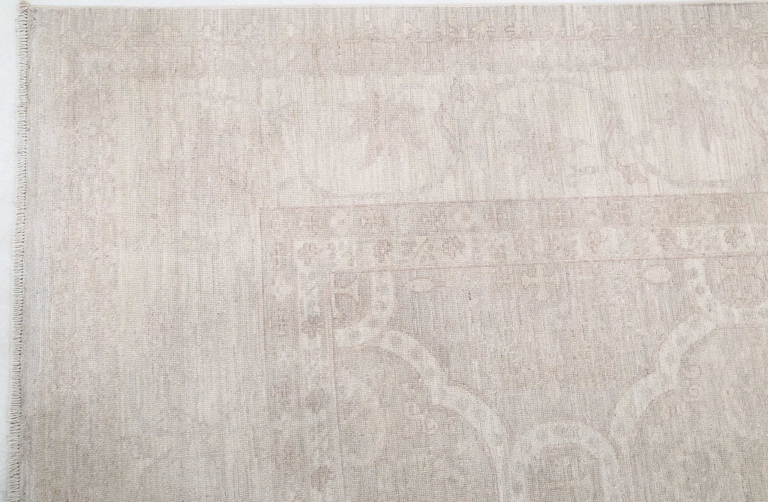 Afghan Tabriz Rug 8' 0" x 10' 0" Hand-Knotted | No. AT98441