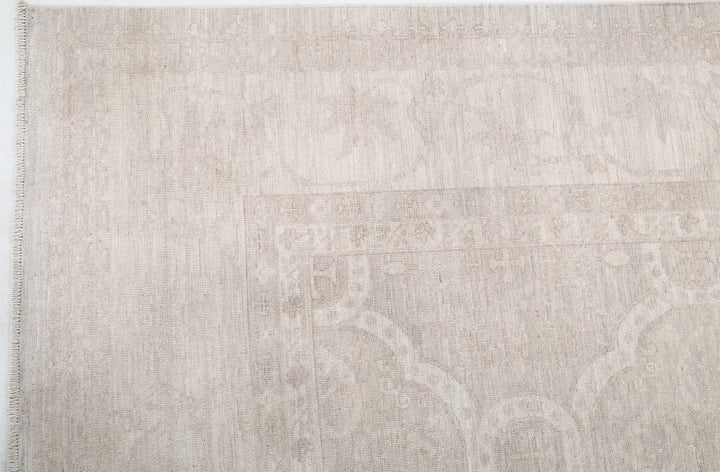Afghan Tabriz Rug 8' 0" x 10' 0" Hand-Knotted | No. AT98441