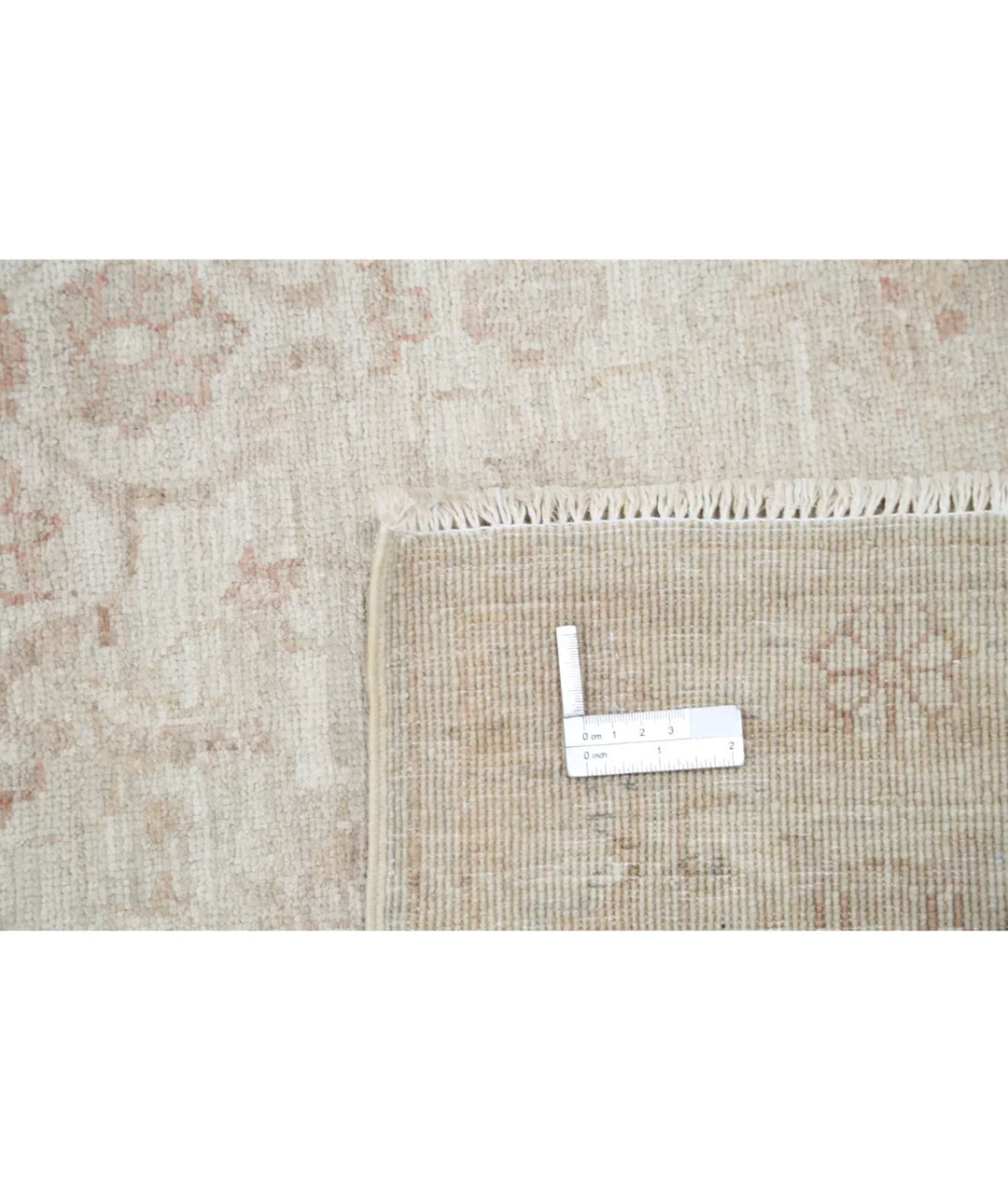 Brown Afghan Serenity Rug 8' 7" x 11' 8" Hand-Knotted | No. AT98966