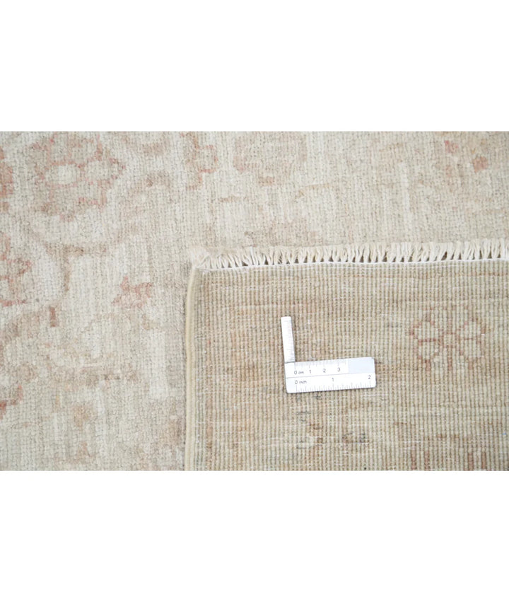 Brown Afghan Serenity Rug 8' 7" x 11' 8" Hand-Knotted | No. AT98966
