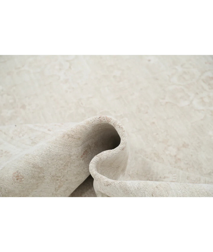Brown Afghan Serenity Rug 8' 7" x 11' 8" Hand-Knotted | No. AT98966