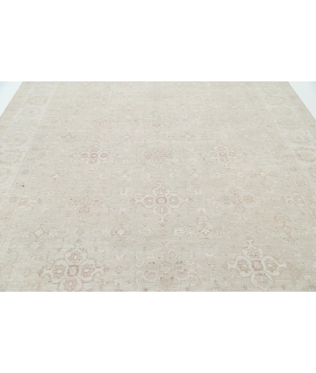 Brown Afghan Serenity Rug 8' 7" x 11' 8" Hand-Knotted | No. AT98966