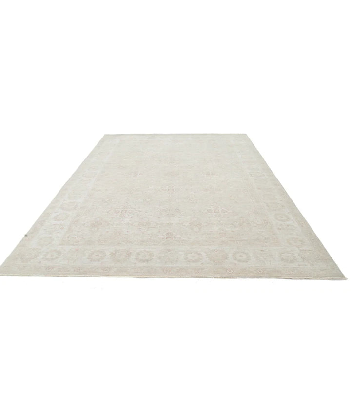 Brown Afghan Serenity Rug 8' 7" x 11' 8" Hand-Knotted | No. AT98966