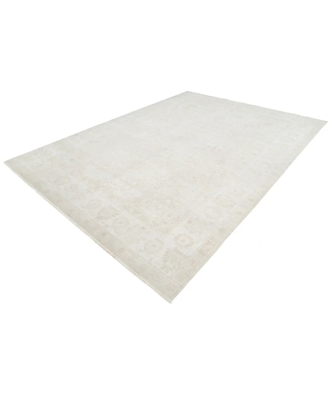 Brown Afghan Serenity Rug 8' 7" x 11' 8" Hand-Knotted | No. AT98966