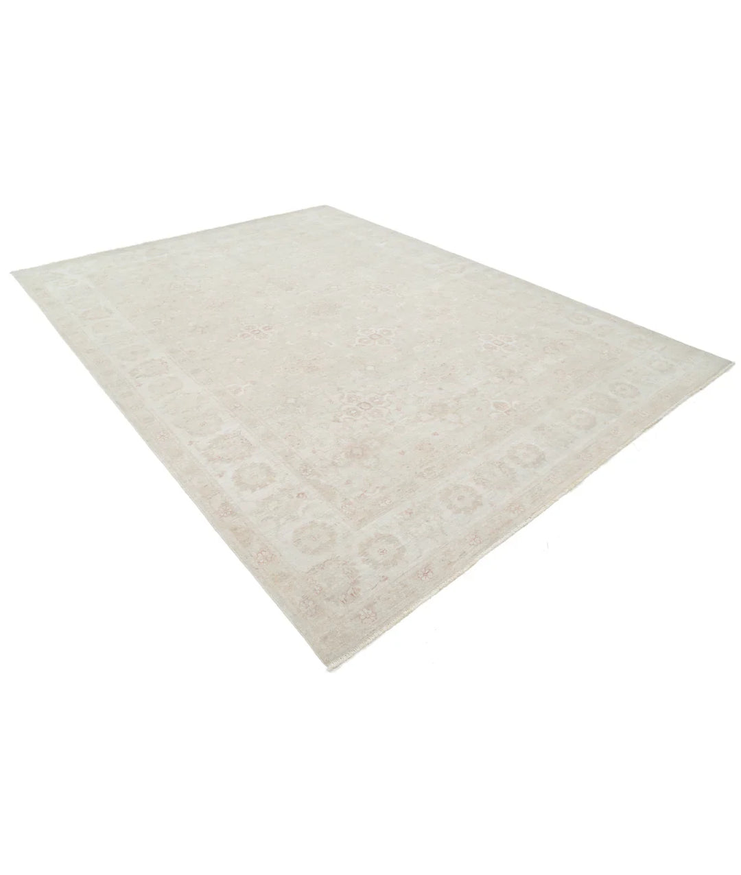 Brown Afghan Serenity Rug 8' 7" x 11' 8" Hand-Knotted | No. AT98966