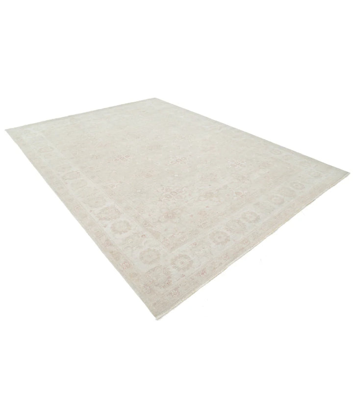 Brown Afghan Serenity Rug 8' 7" x 11' 8" Hand-Knotted | No. AT98966