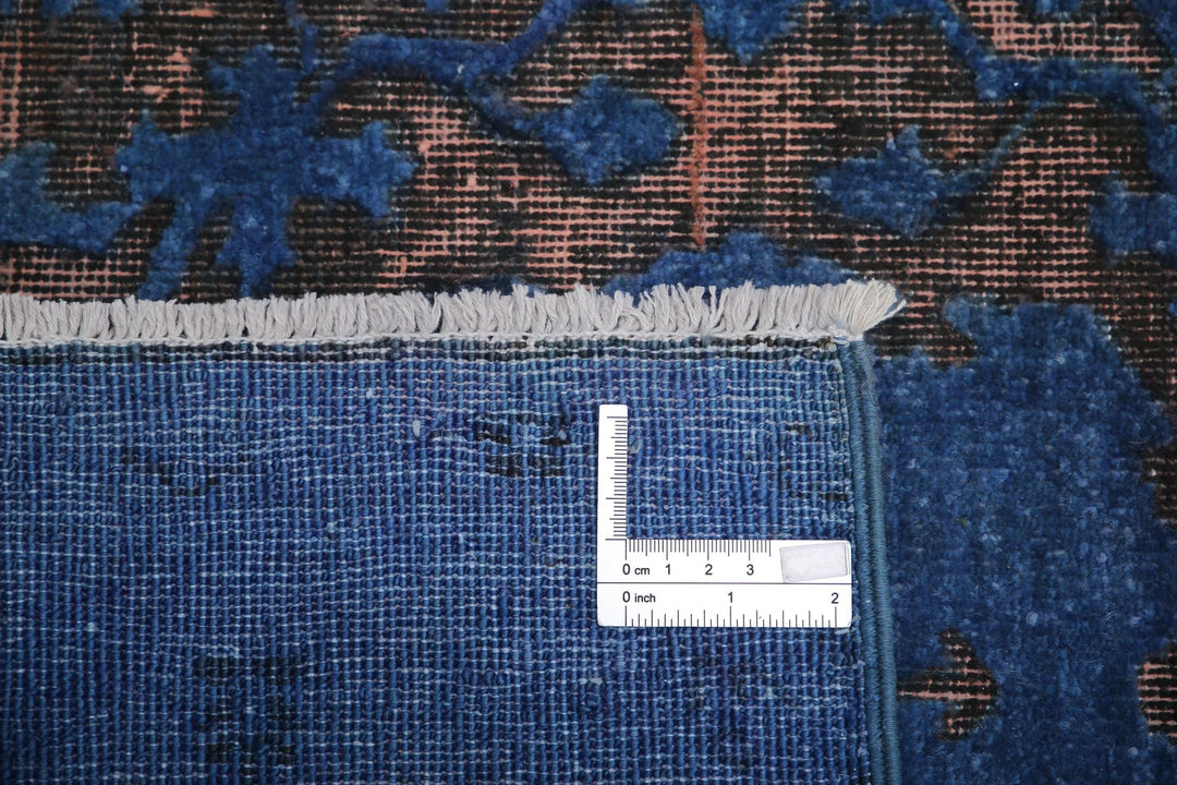 Blue Afghan Oriental Rug 3' 10" x 5' 8" Hand-Knotted | No. AT98982
