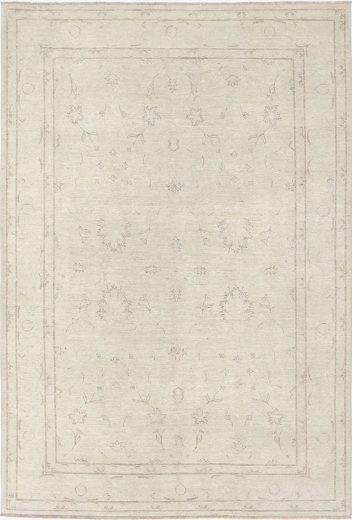 Afghan Serenity Rug 5' 11" x 8' 7" Hand-Knotted | No. AT99098