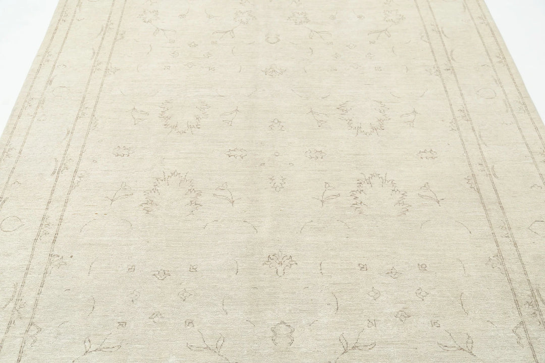 Afghan Serenity Rug 5' 11" x 8' 7" Hand-Knotted | No. AT99098