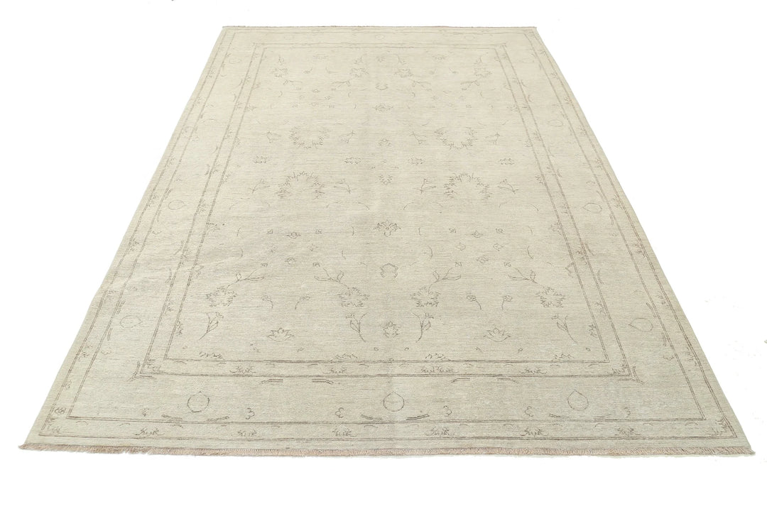 Afghan Serenity Rug 5' 11" x 8' 7" Hand-Knotted | No. AT99098