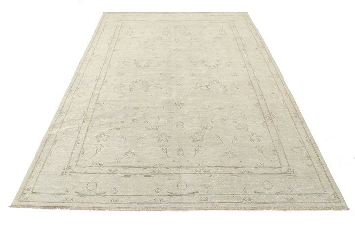 Afghan Serenity Rug 5' 11" x 8' 7" Hand-Knotted | No. AT99098