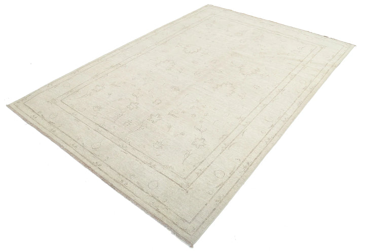 Afghan Serenity Rug 5' 11" x 8' 7" Hand-Knotted | No. AT99098