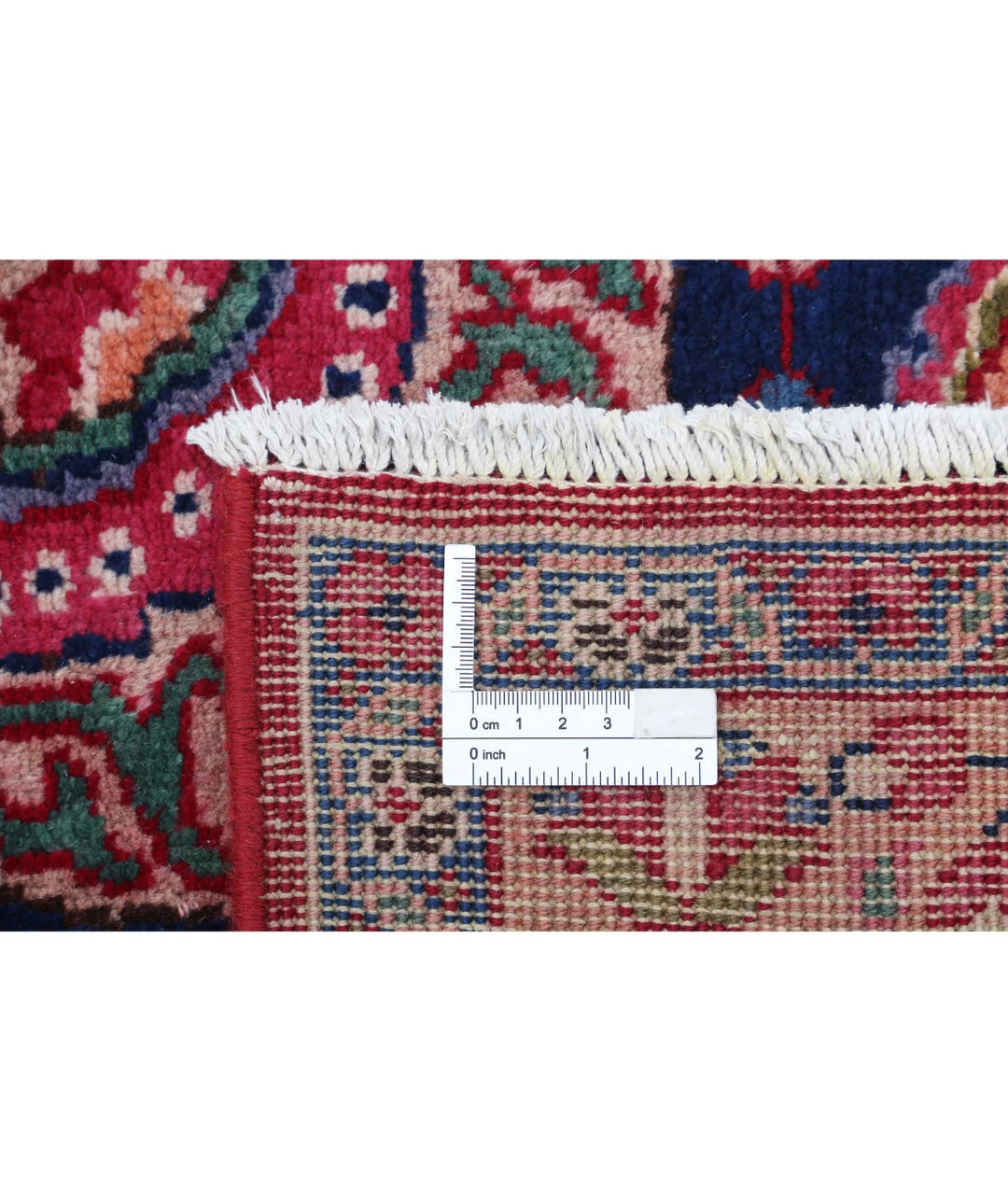 Persian Mashad Rug 9' 7" x 12' 11" Hand-Knotted | No. AT99179