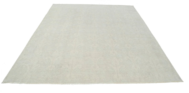 Afghan Ikat Rug 8' 0" x 9' 7" Hand-Knotted | No. AT99198