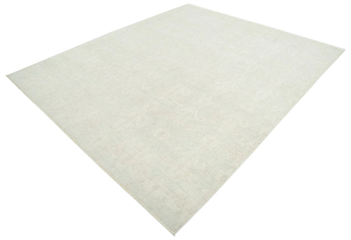 Afghan Ikat Rug 8' 0" x 9' 7" Hand-Knotted | No. AT99198