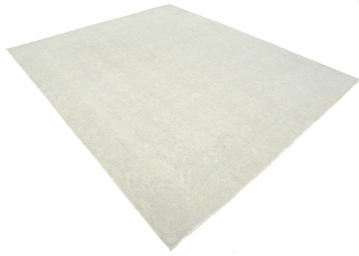 Afghan Ikat Rug 8' 0" x 9' 7" Hand-Knotted | No. AT99198