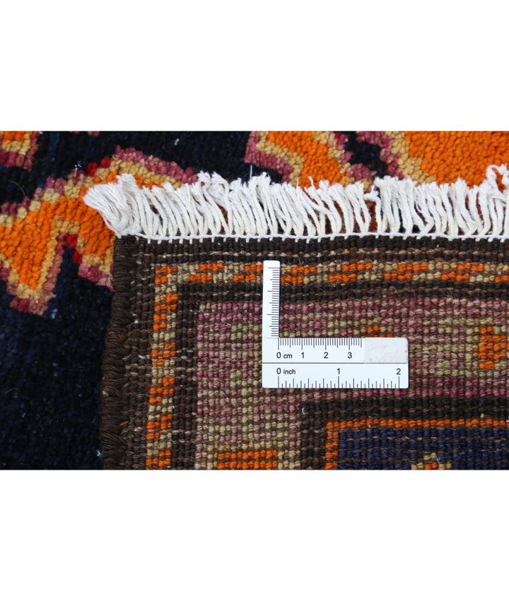 Persian Hamadan Runner Rug 4' 2" x 16' 0" Hand-Knotted | No. AT99284