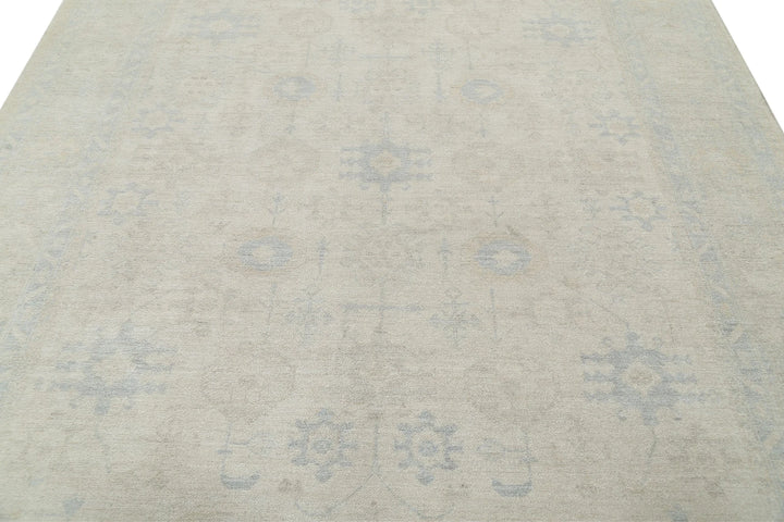 Afghan Serenity Rug 8' 1" x 9' 6" Hand-Knotted | No. AT99353