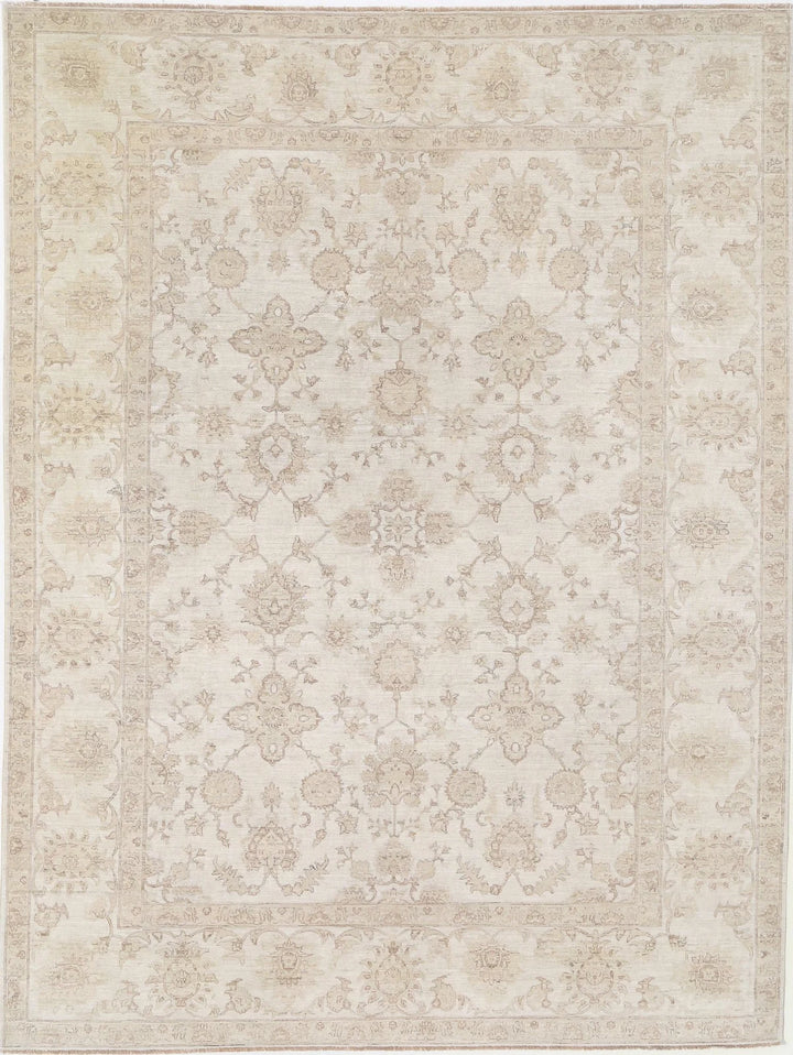 Afghan Serenity Rug 9' 0" x 11' 10" Hand-Knotted | No. AT99464