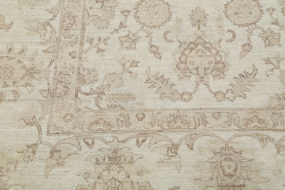 Afghan Serenity Rug 9' 0" x 11' 10" Hand-Knotted | No. AT99464