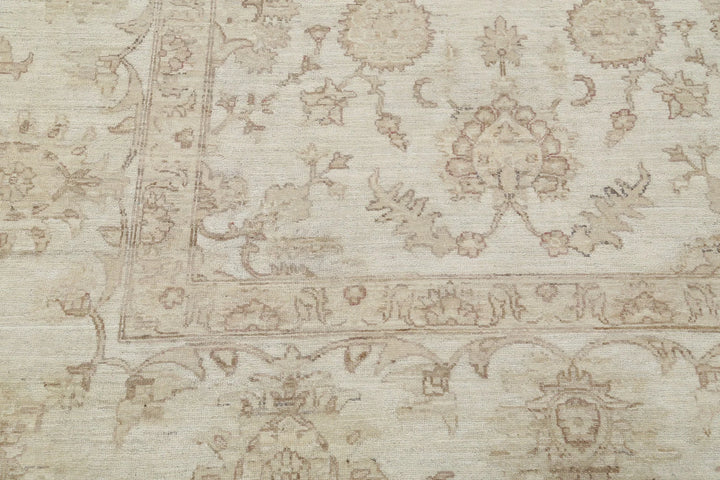Afghan Serenity Rug 9' 0" x 11' 10" Hand-Knotted | No. AT99464